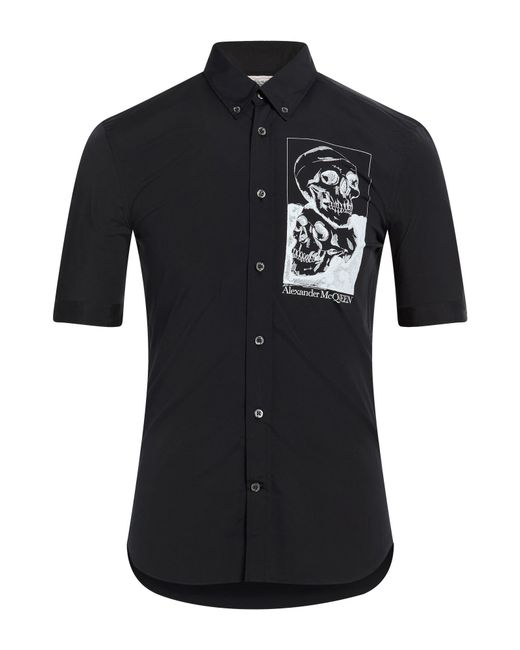 McQueen Black Shirt for men