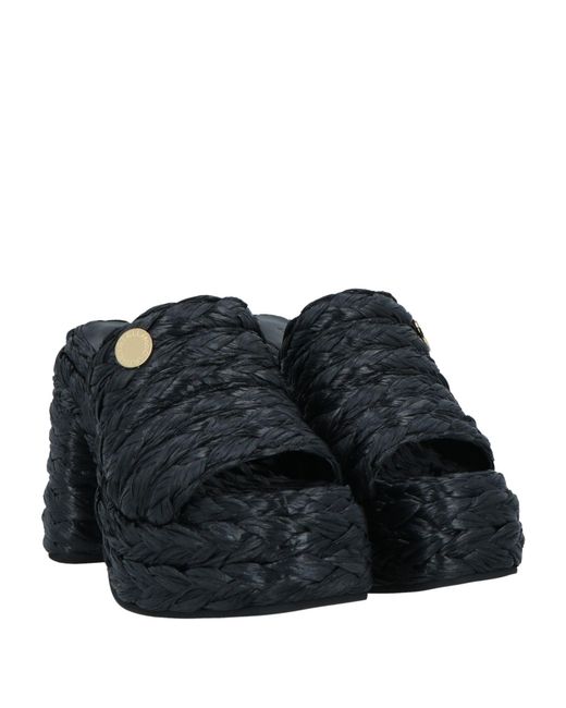 Stella McCartney Black Sandals