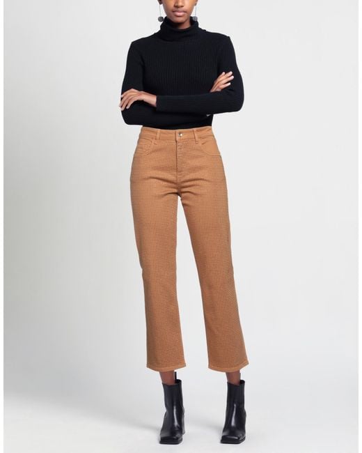 Patrizia Pepe Brown Pants
