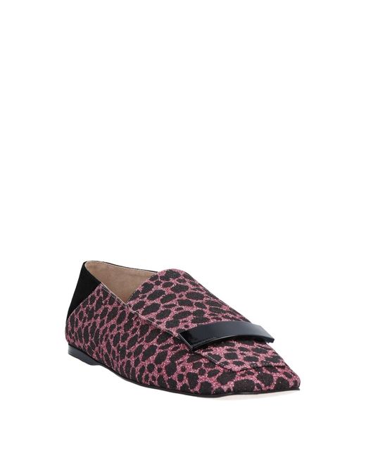 Sergio Rossi Purple Loafer