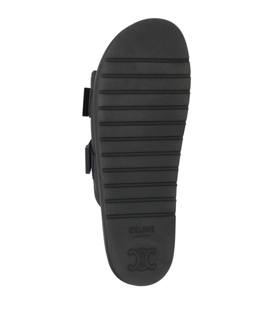 Céline Black Sandals Polyester for men