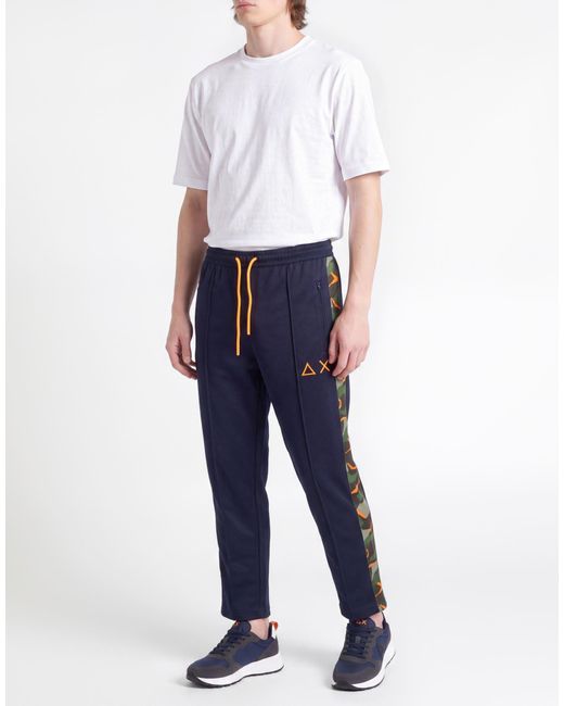 Sun 68 Blue Trouser for men