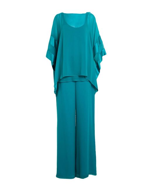 ATELIER LEGORA Blue Co-Ord Viscose, Polyamide, Polyester