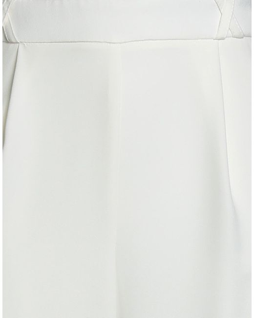 Soallure White Trouser