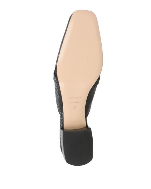 Tom Ford Black Mules & Clogs