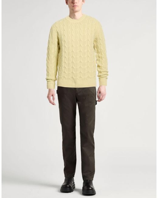 Daniele Fiesoli Yellow Jumper for men