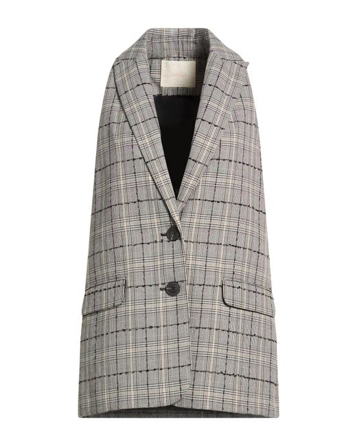 Twinset Gray Blazers