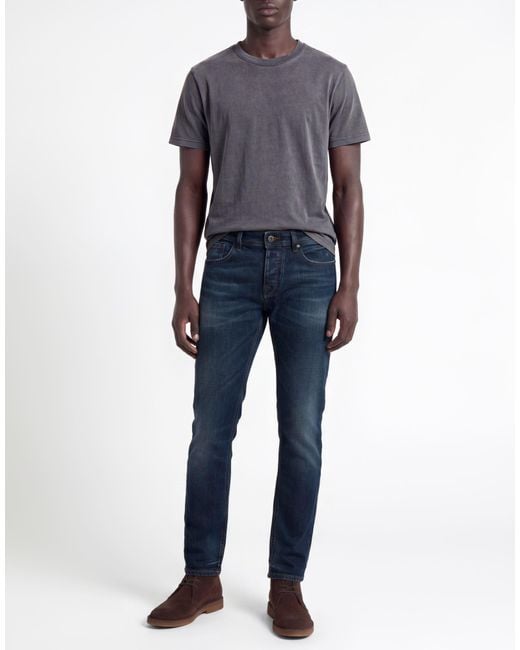 B-used Blue Jeans Cotton, Elastane for men