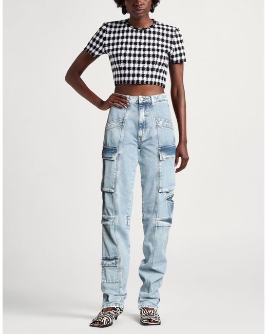 ICON DENIM Blue Jeans Cotton