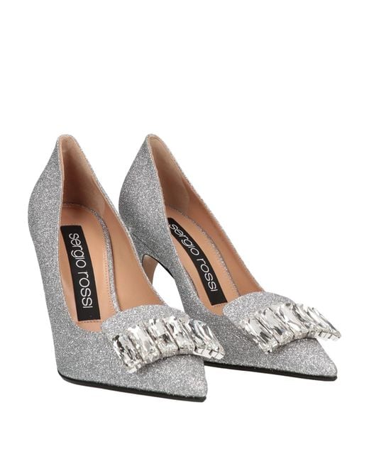 Sergio Rossi White Pumps