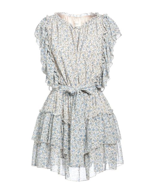 ViCOLO Gray Mini Dress Polyester