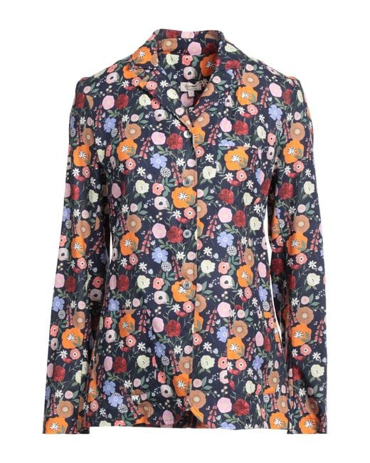 HER SHIRT HER DRESS Blue Blazer