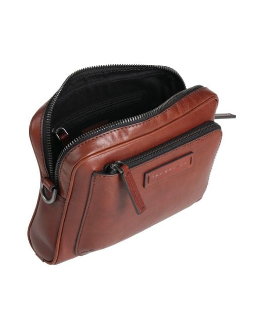The Bridge Brown Cross-Body Bags for men