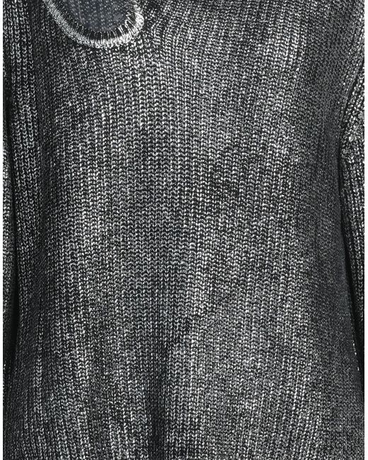 Pinko Gray Sweater Viscose, Polyamide, Wool, Cashmere