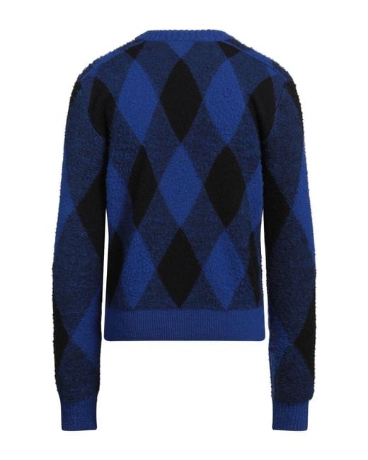 Burberry Blue Sweater Wool for men