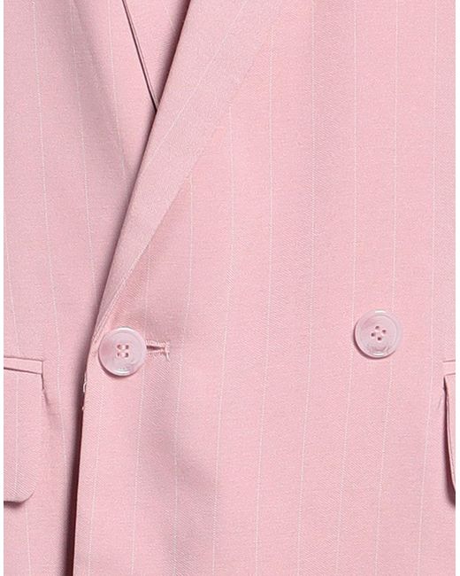 Dondup Pink Blazer Viscose