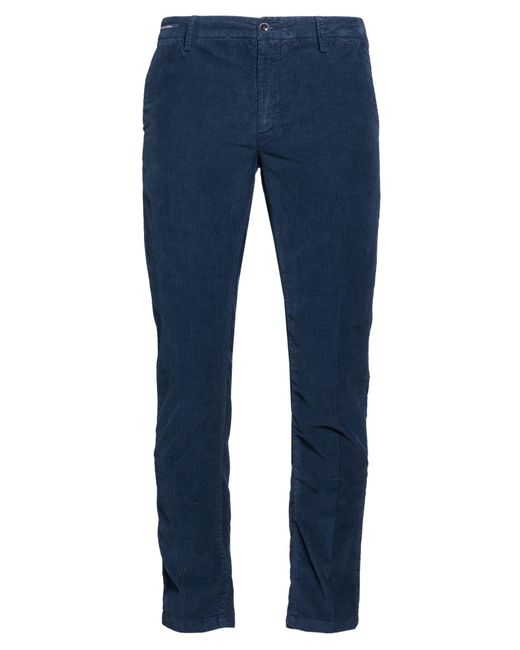 Teleria Zed Blue Pants Cotton, Lycra for men