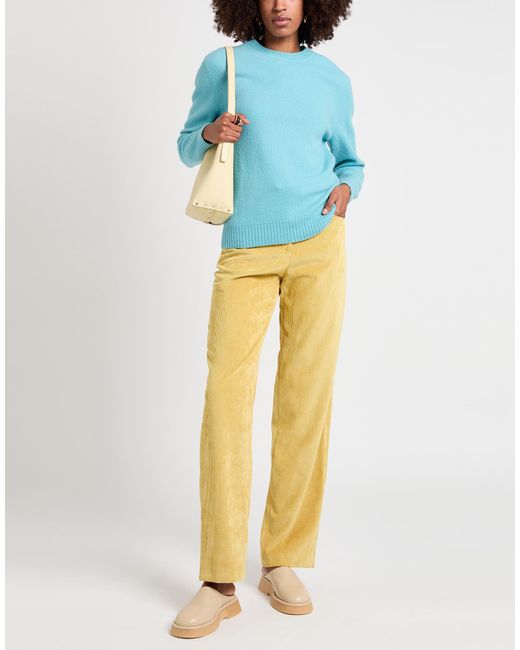 Jil Sander Blue Sweater Wool