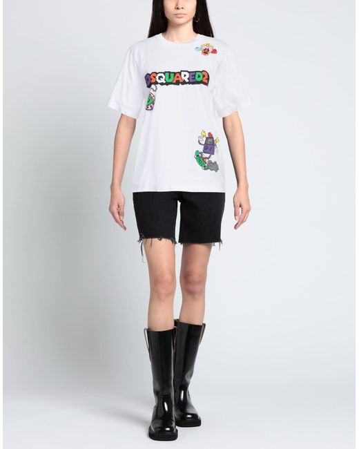 DSquared² White T-shirt