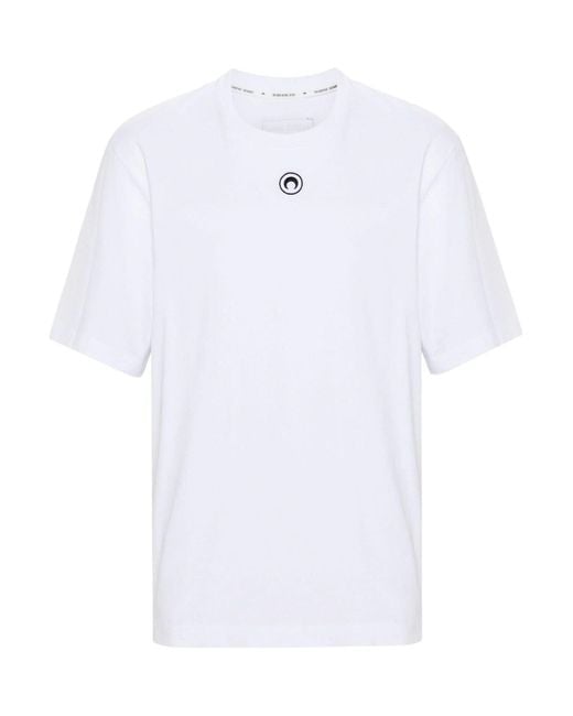 Camiseta Crescent Moon MARINE SERRE de hombre de color White