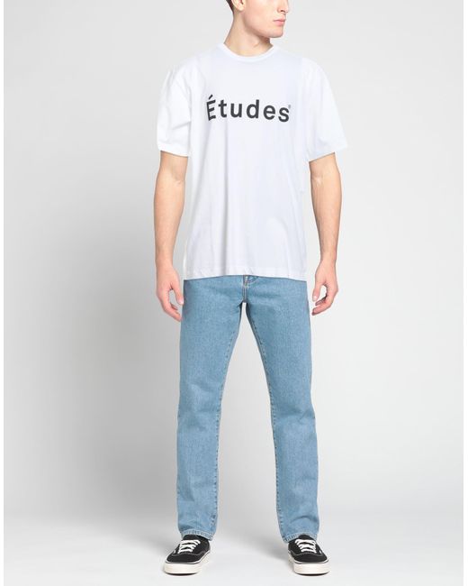 Etudes Studio White T-Shirt Organic Cotton for men