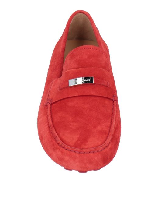 Ferragamo Red Loafer for men