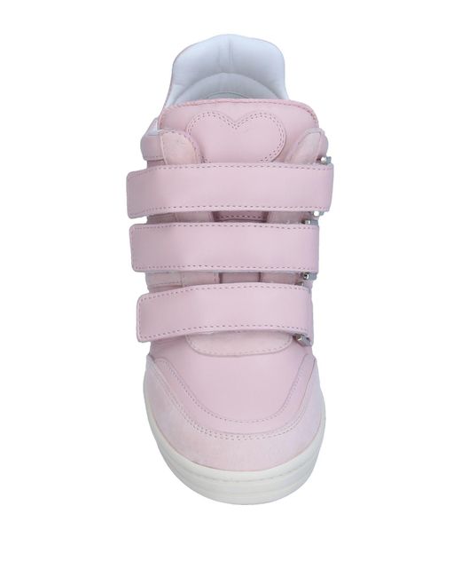 hogan pink sneakers