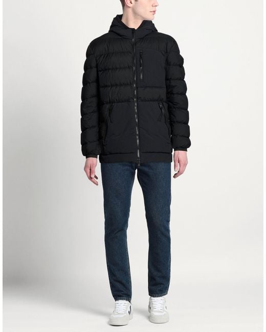 Woolrich Black Puffers for men