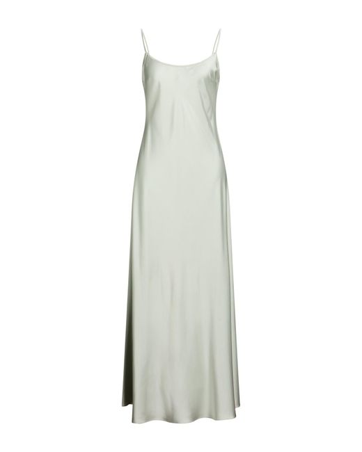 D.exterior White Maxi Dress