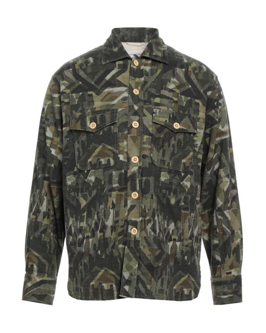 Tintoria Mattei 954 Green Shirt for men