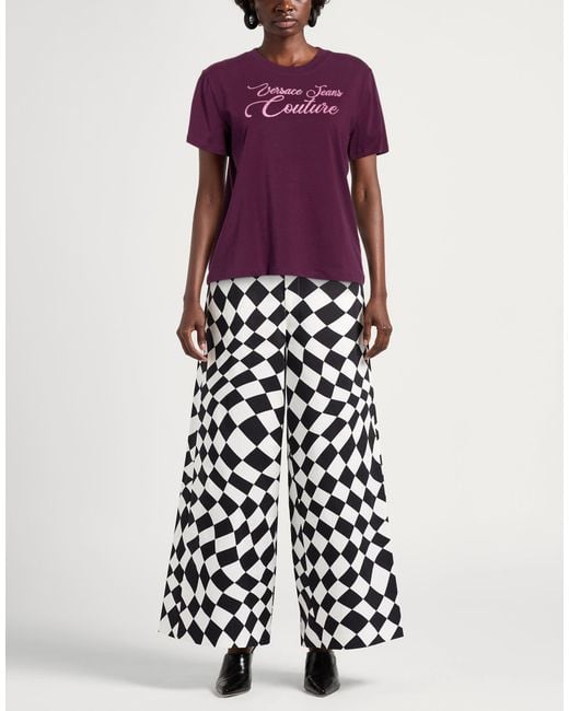 Versace Jeans Couture Purple T-Shirt