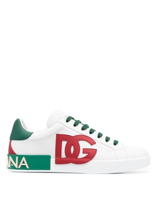 Zapatillas de deporte Portofino Dolce & Gabbana de hombre de color White