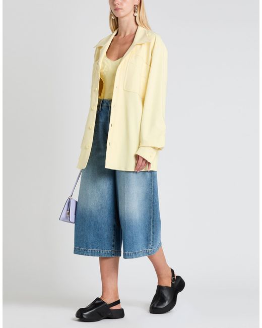 Opening Ceremony Yellow Jacket Polyester, Elastane
