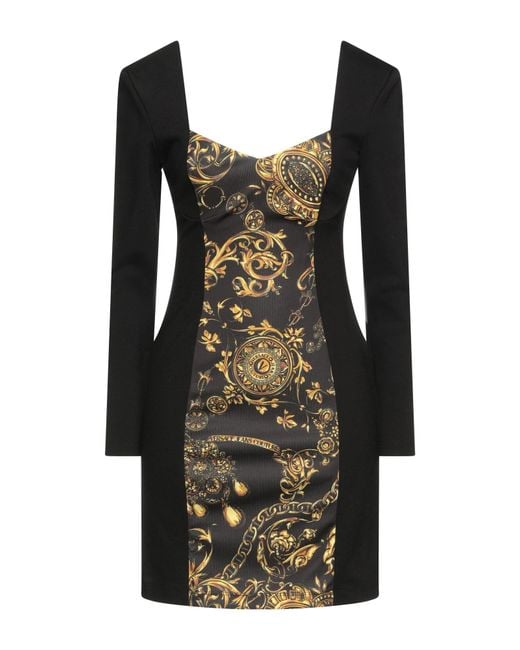 Versace Jeans Couture Black Mini Dress