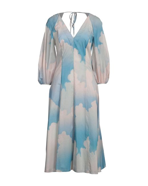 Paul Smith Blue Midi Dress
