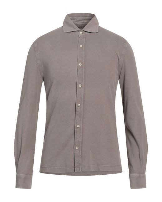 Della Ciana Gray Shirt for men