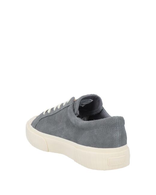 Superga Leather Trainers in Grey (Gray) for Men | Lyst