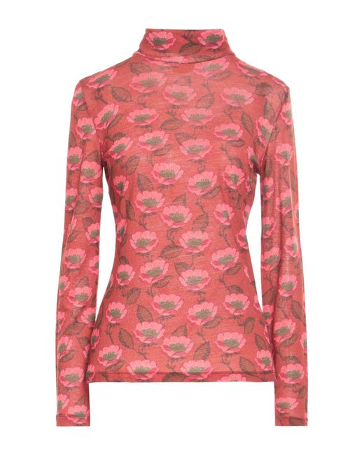 Siyu Pink Turtleneck