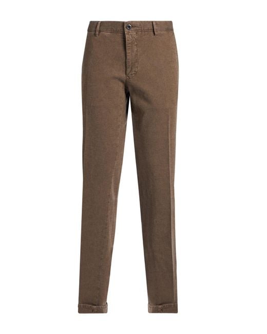 Incotex Brown Pants for men