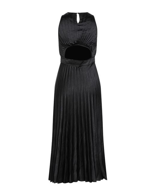 Sandro Black Midi Dress