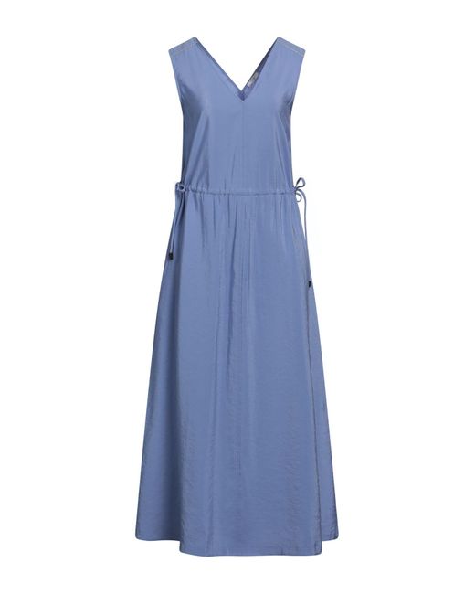 Peserico Blue Maxi Dress