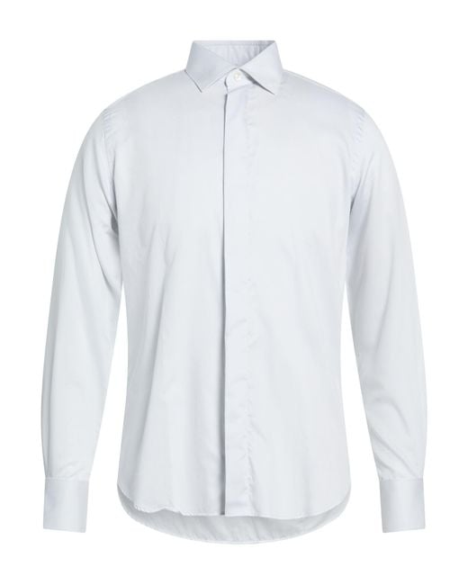 Carrel White Light Shirt Cotton for men
