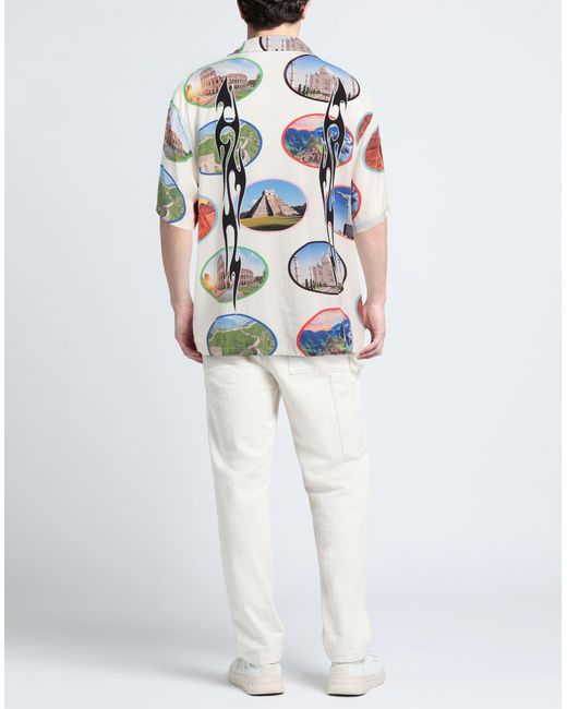 Camisa Pleasures de hombre de color Blue