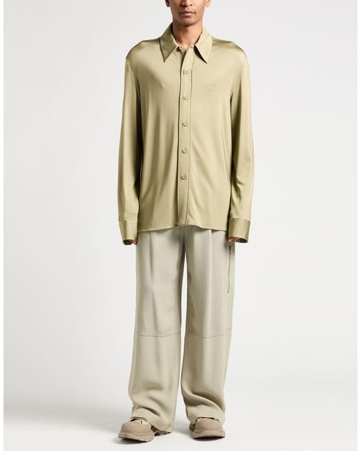Jil Sander Green Shirts for men