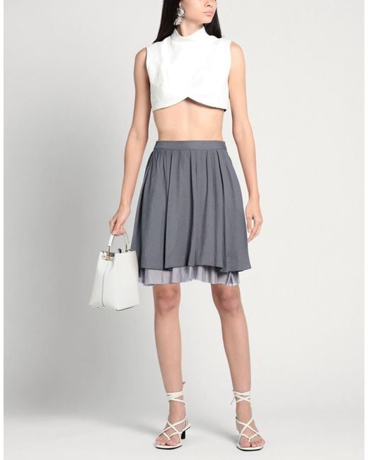 THE GARMENT Gray Midi Skirts