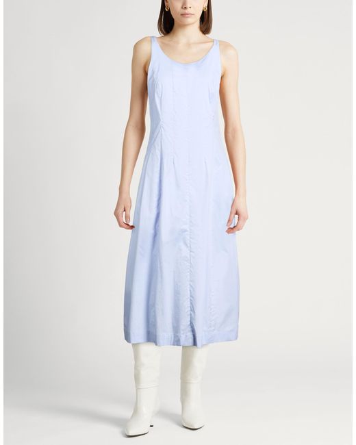 Peserico Blue Midi Dress