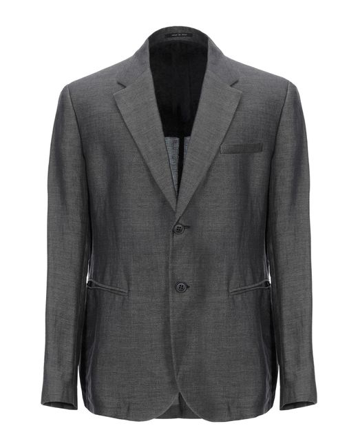 Emporio Armani Gray Suit Jacket for men