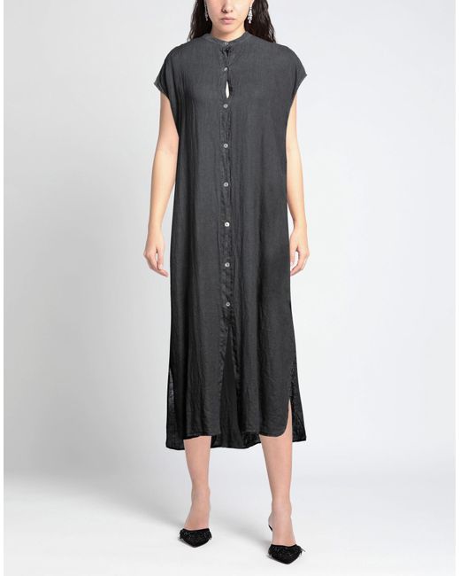 Crossley Black Midi-Kleid