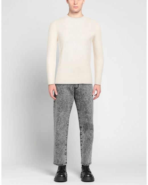 Pullover di Roberto Collina in White da Uomo