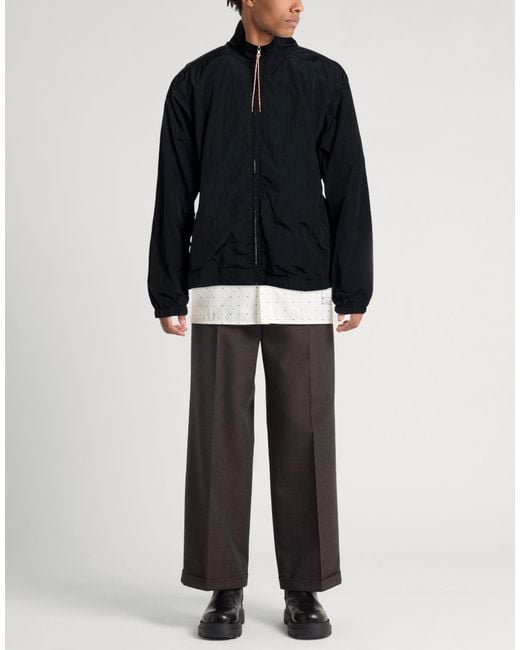 Aries Black Jacket Polyamide for men